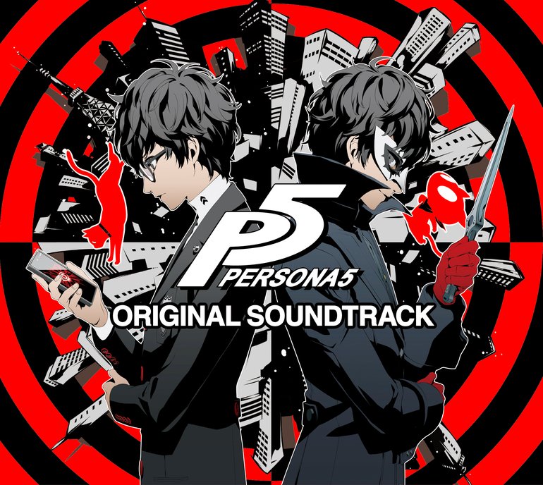 persona 5 album art. artist, atlus sound team.